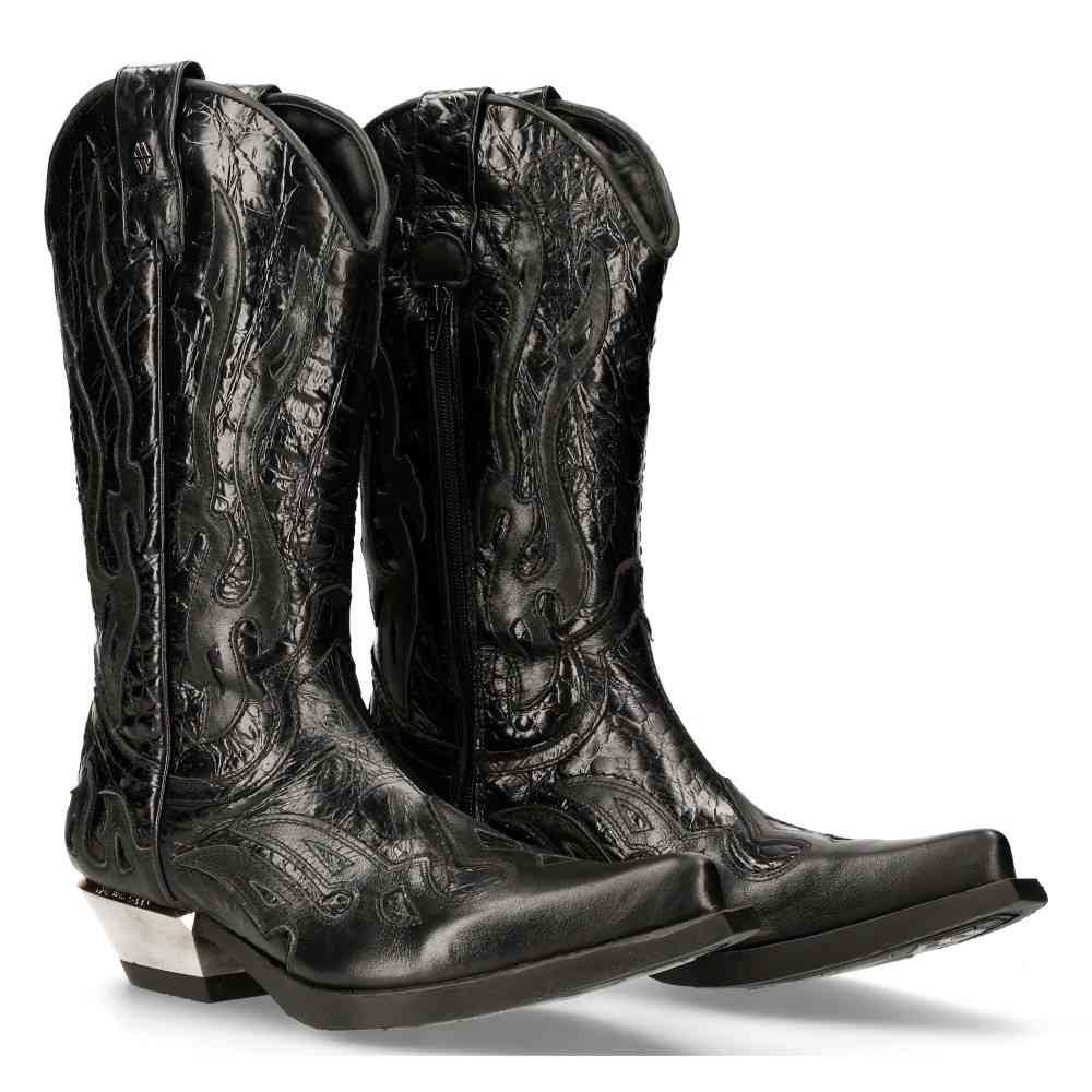 New Rock - M7921S1 Des bottes de cowboy - Noir Product image